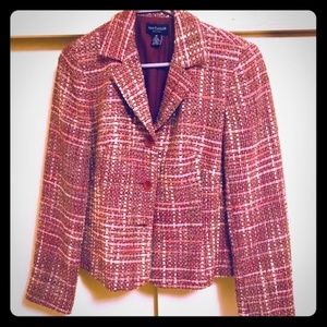 Ann Taylor Petites Tweed Blazer
